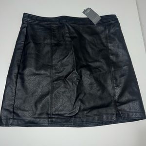 Abercrombie pleather skirt